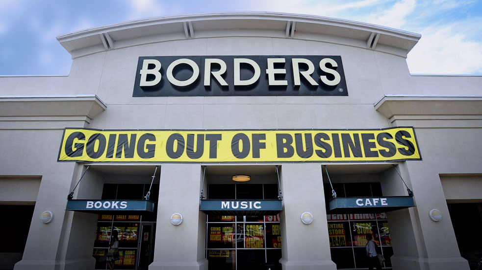 Borders going out of business