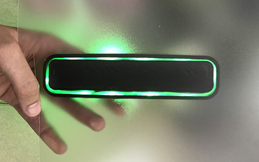 flexedge green led ring