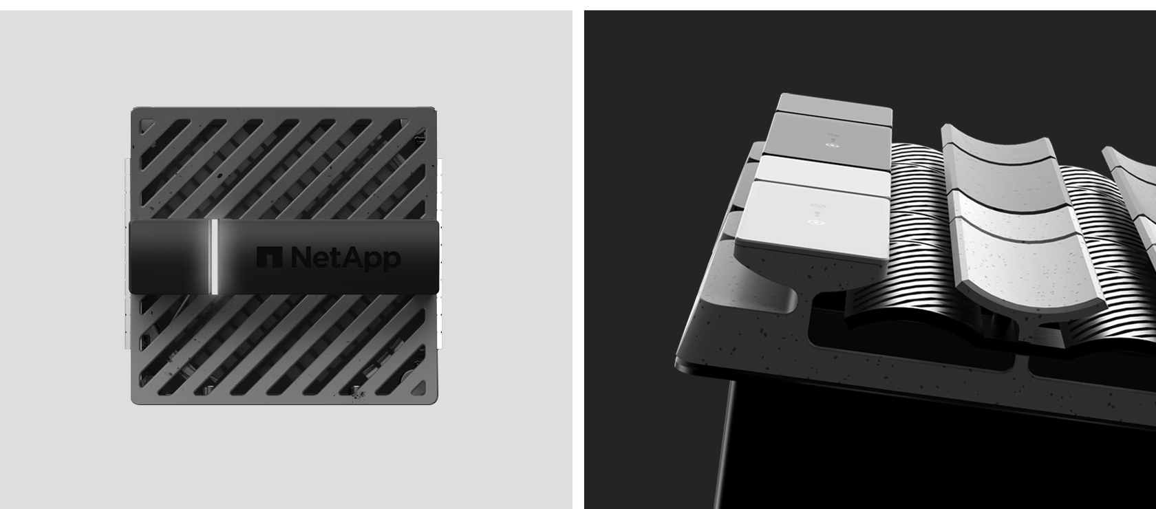 netapp logos on modules