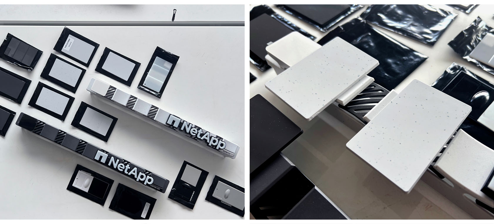 logo material samples