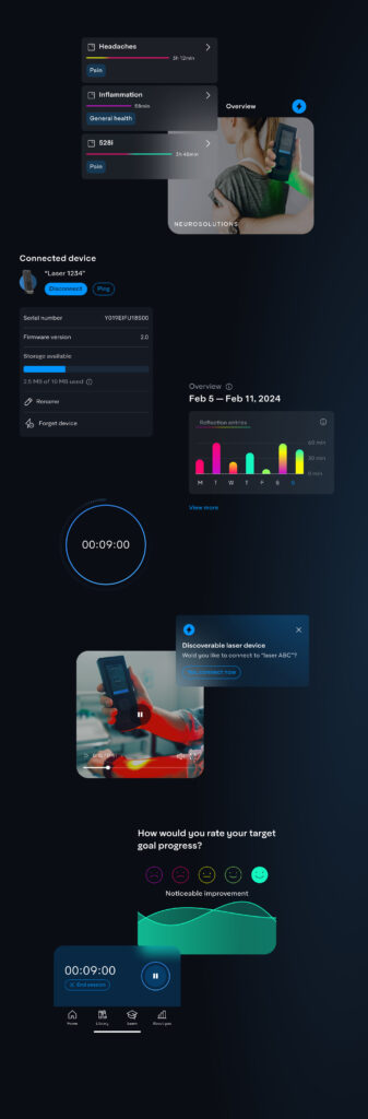 sample 5i user interface screens